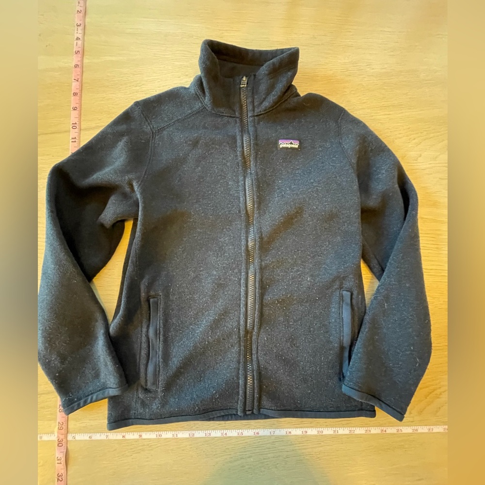 Patagonia Gray Knit Kids Jacket